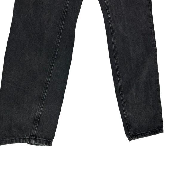 The Ragged Priest Faded Black Grey High Denim Jeans Sz 26 Ripped Distressed - Picture 5 of 12
